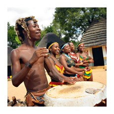 Барабан – наиболее популярный музыкальный инструмент Африки