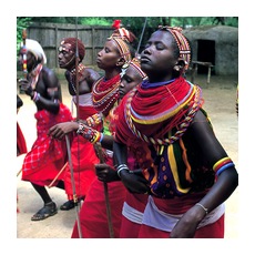 Движения в танцах народов Африки