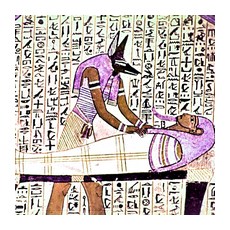 Анубис, египетский бог смерти создал бальзамирование