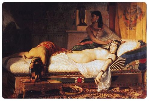 картина Смерть царицы Клеопатры