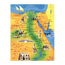 Египет страна пирамид на карте