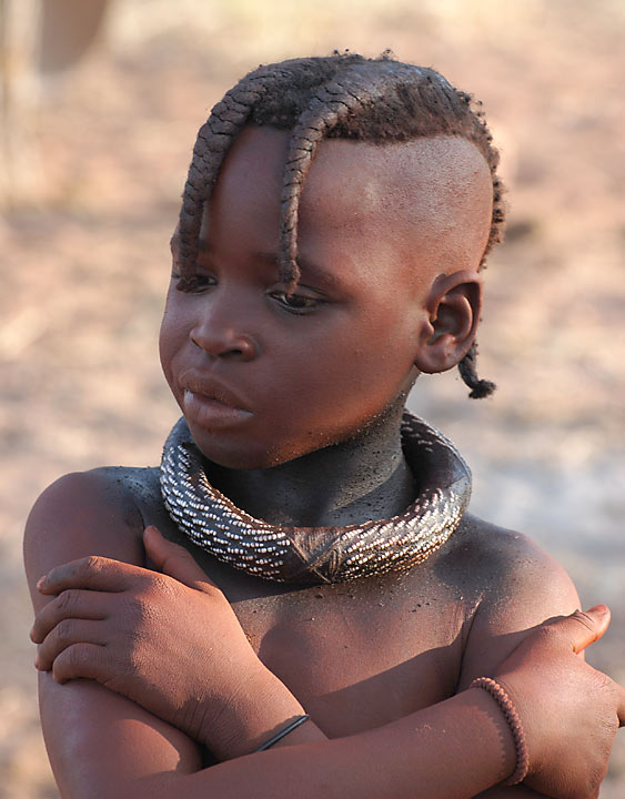 Ребенок племени Химба
