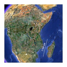 Мозамбикский пролив на карте