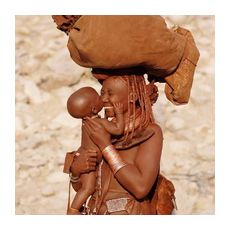 Химба – уникальное среди племен Намибии 