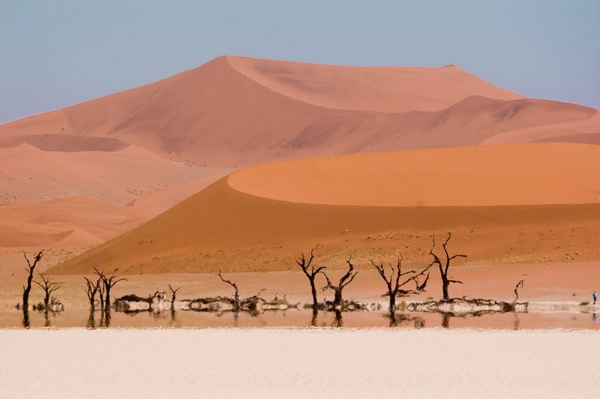 радиация в пустыне Намиб