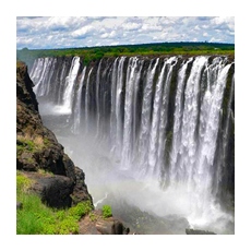Крупнейший водопад Африки Виктория